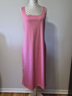 Primark Plus Size Pink Sleeveless Maxi Dress